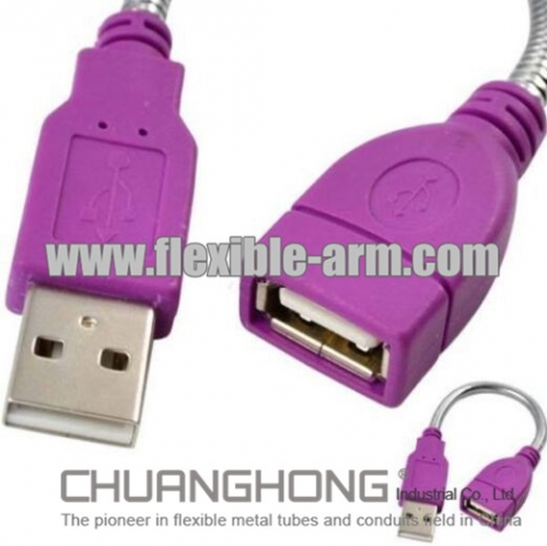 USB Connector with Gooseneck