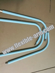 gooseneck flexible metal tube with Rubber Silicone Coated
