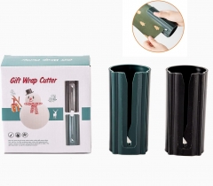 2PCS/ emballer outil de coupe-papier d’emballage de Noël coupe-cadeau coupe-papier Kraft rouleau de papier plus sûr et plus facile