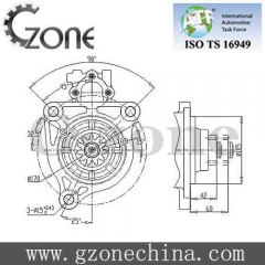 Replacement Starter for ISUZU 6WF1