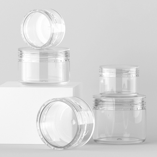 Free shipping 12pcs/lot 15g clear plastic jar, empty transparent cosmetic jar with good quality