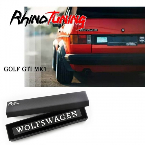 1pc Wolfswagen Car label sticker logosStyling Accessories Fit For Golf MK1 1975-1984/Passat 1973-1981/Golf MK1/ Cabriolet 1979-1980/Jetta 1979-1984/