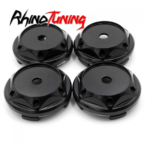 4pcs 67mm 2.64in MB Wheel Center Caps for Japan Style Aftermarket Wheels #BC-683 #900131