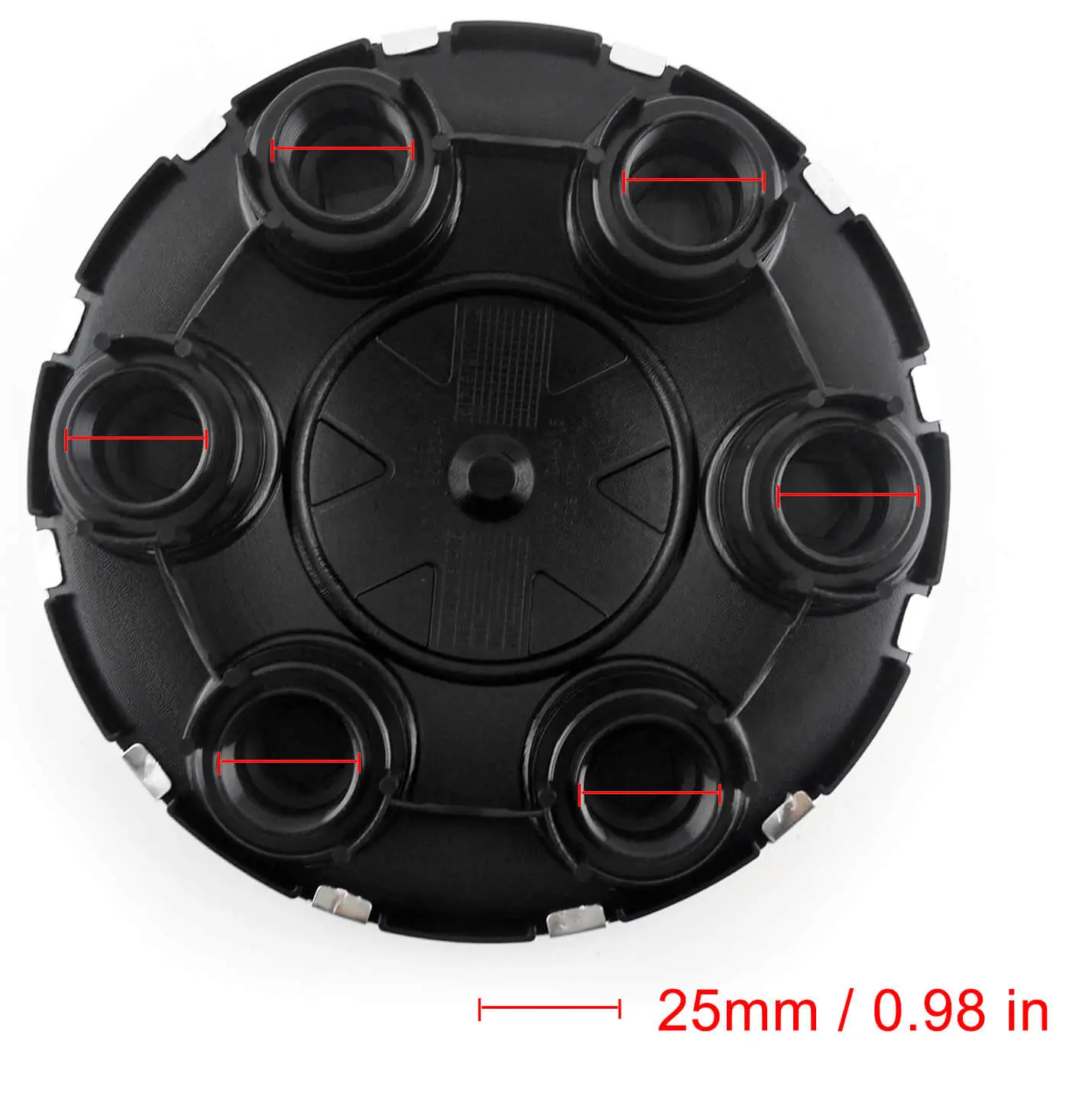 1pc Chevy Silverado Avalanche 198mm 7 25/32in Wheel Center Caps #9596341 2 format,webp