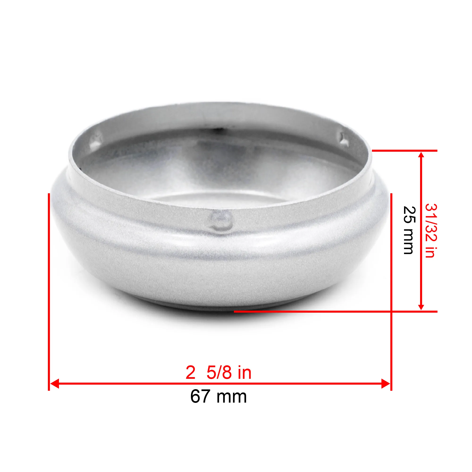 4pcs Wuling Hongguang 67mm 2 5/8in Wheel Center Caps Silver - 20274101SV 1 format,webp