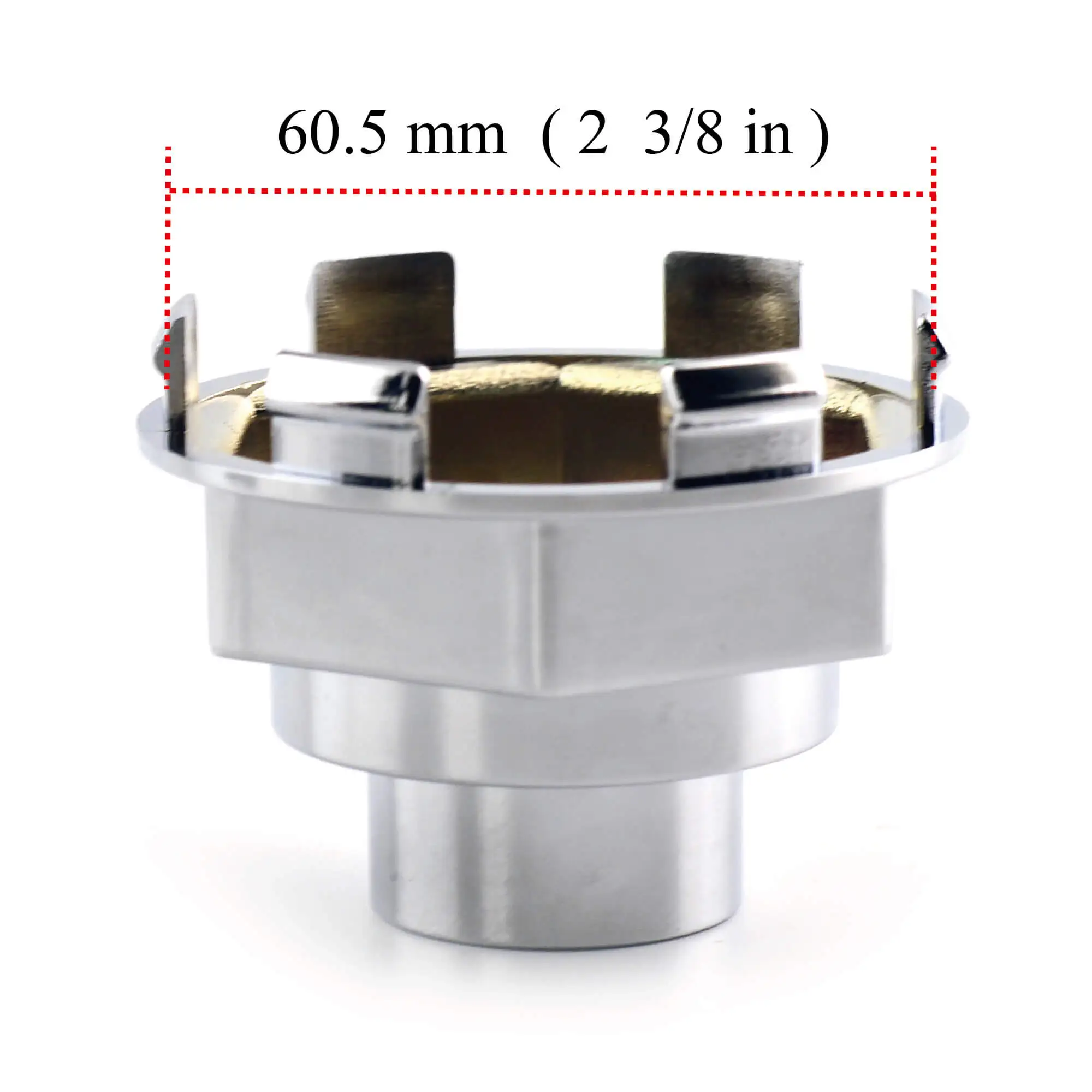 4pcs Universal 65mm 2 9/16in Wheel Center Caps Chrome 2 format,webp