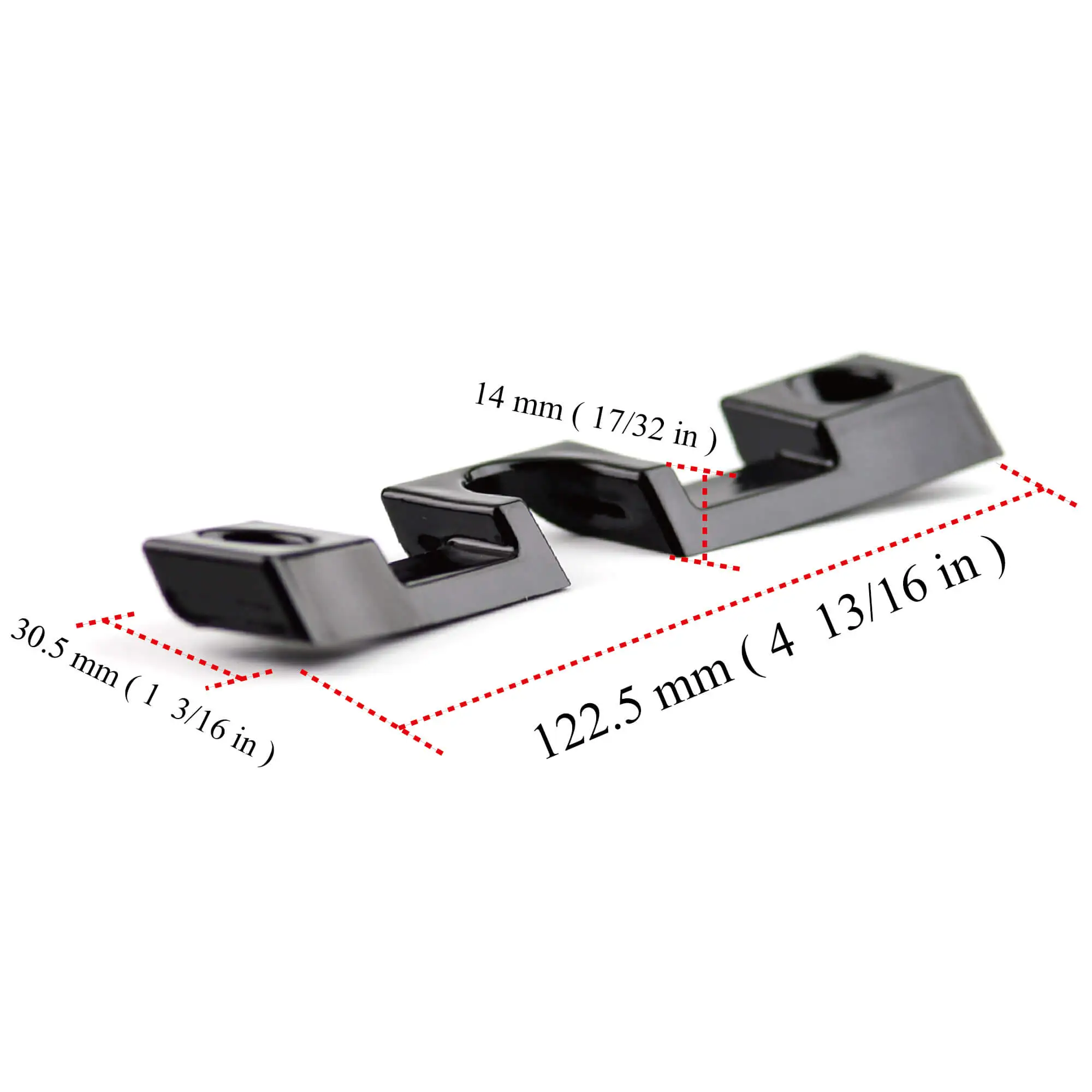 7pcs (1set)Mayhem Missile 18" Wheel Trim Strip Kit Black 1 format,webp