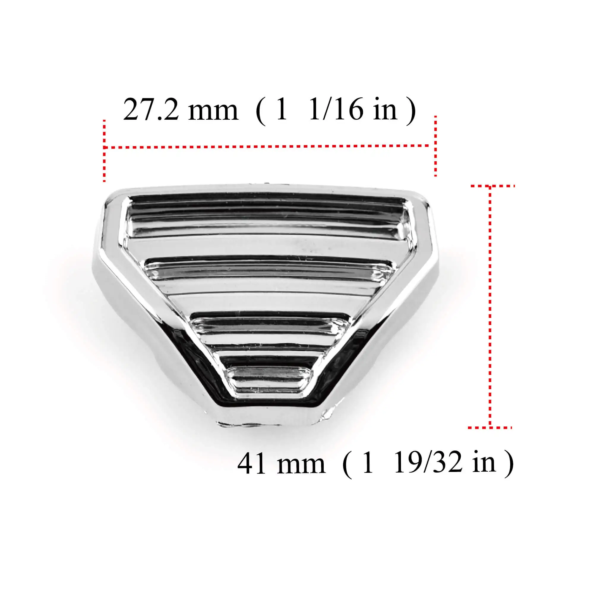 5pcs(1set) TUFF T-10 Wheel Trim Strip Kit Silver Plating- 20214952 1 format,webp