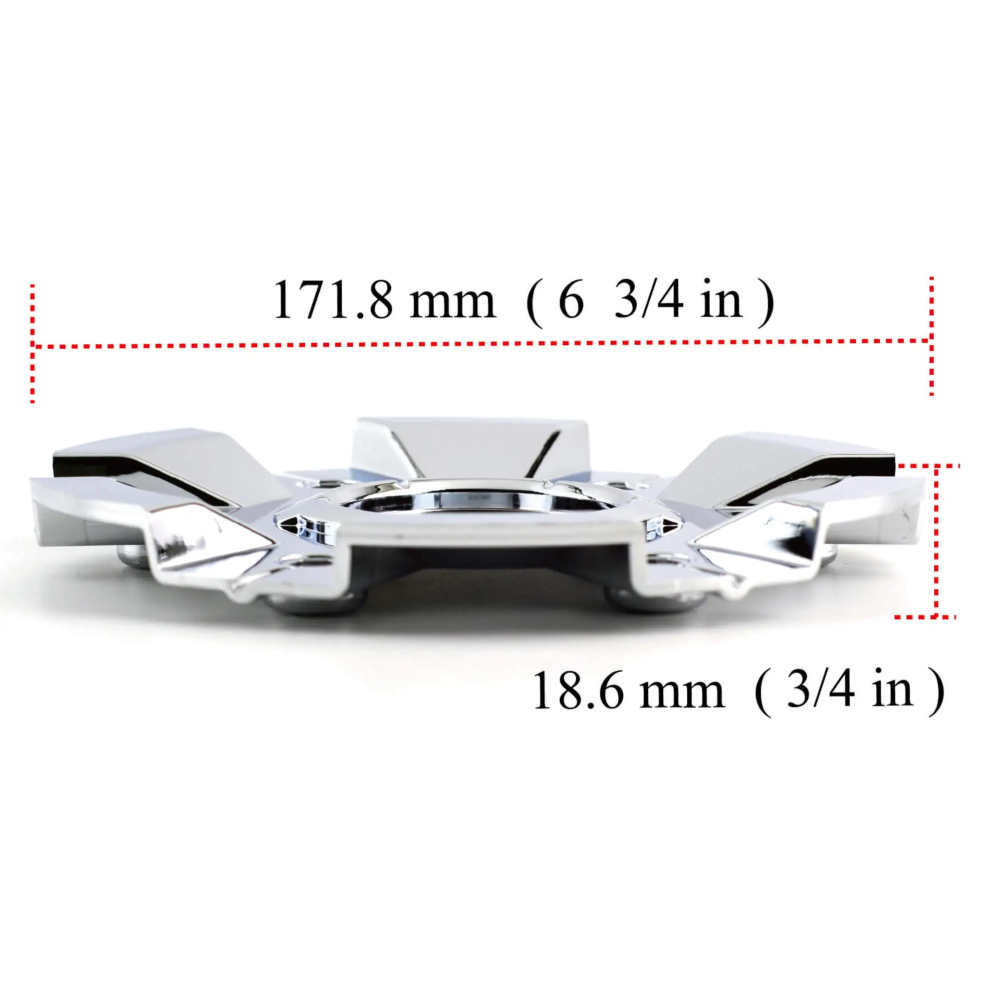 4pcs 2Crave 172mm 6 3/4in Wheel Center Caps #C607701CAP Silver 1 format,webp