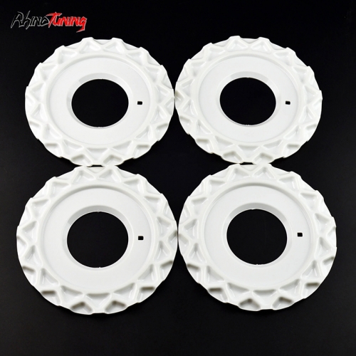 4pcs BBS 151mm 5 15/16in Wheel Center Cap Parts #09.24.038 White