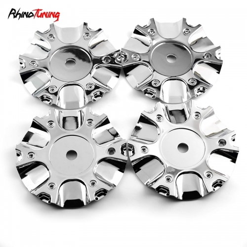 4pcs AVENUE 158mm 6 1/4in Wheel Center Caps #C132103CAP Silver