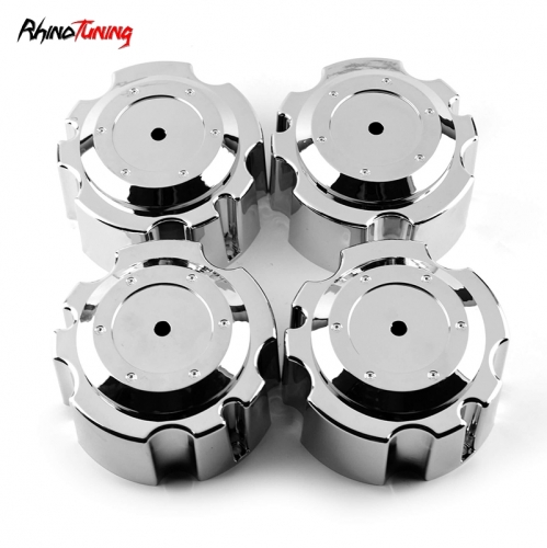 4pcs 139mm 5 15/32in Wheel Center Caps Silver