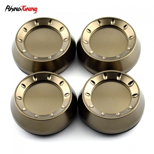 4pcs RAYS Volk Racing CE28 67mm 2 5/8in Wheel Center Caps Metal Brown