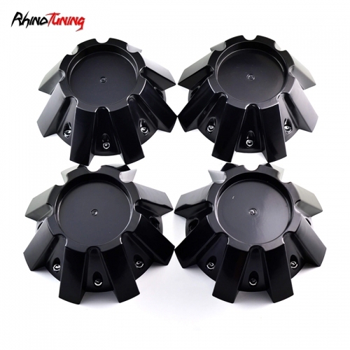 4pcs RDR 214mm 8 13/32in Wheel Center Caps #CBRD1-1P Black