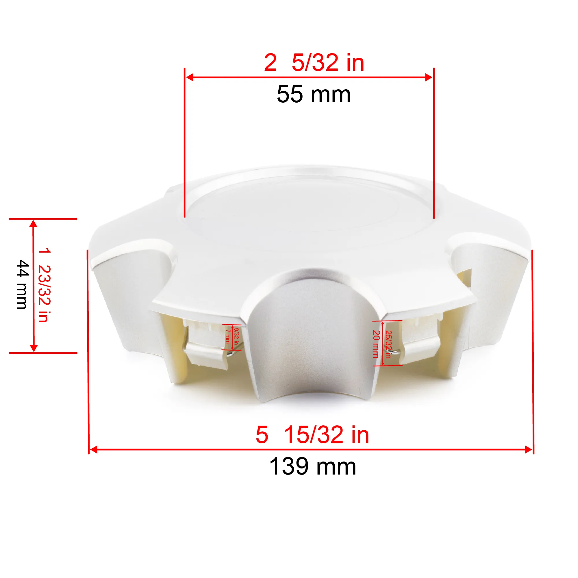 4pcs Toyota Tundra 139mm 5 15/32in Wheel Center Caps - 20274149 1 format,webp
