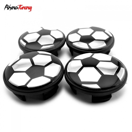 4pcs MINI Cooper Soccer 55mm 2 5/32in Wheel Center Caps #3613 1171069