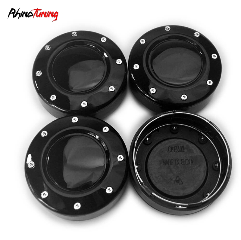 4pcs Wheel Center Hub Caps 92mm - Replacement Hub Covers For Auto Rim Refit