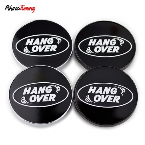 4pcs LAND ROVER Custom "Hang Over" 63mm 2 7/16in Wheel Center Caps #RRJ000010XXX