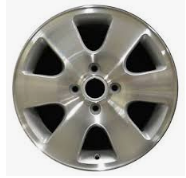 Ford OEM Chrome Wheel Center Cap – 2-3/4” OD – 2M51-1000-AA – For Focus 2000-2011 – Used, 1 Piece