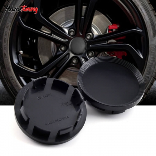 RhinoTuning 4pcs 66mm (2.6in) Volkswagen Custom Wheel Center Caps #3B7601171 #5G0601171