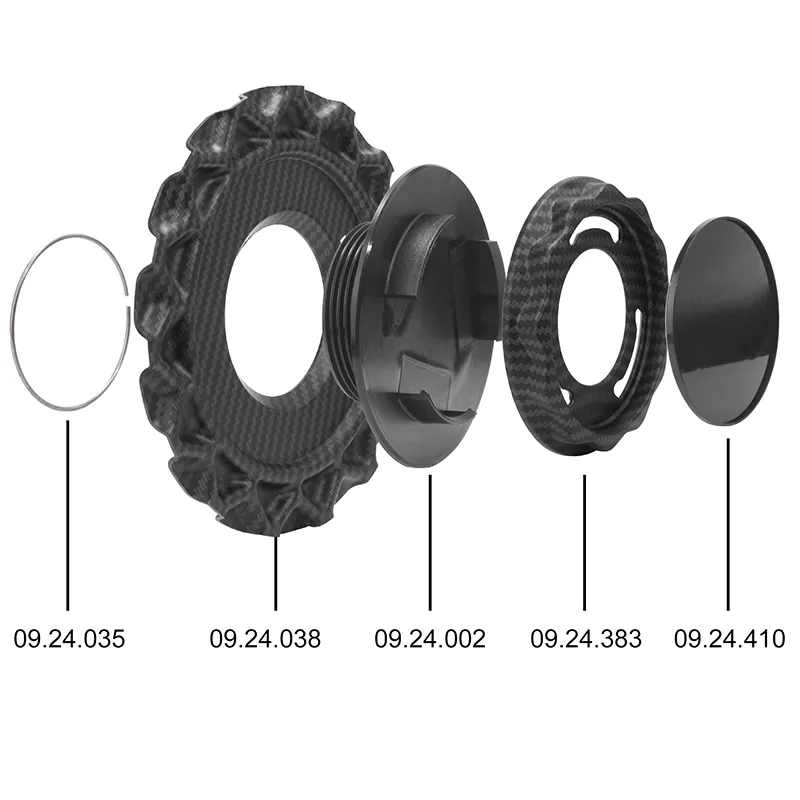 1pc BBS 151mm 5 15/16in Wheel Center Cap #09.24.002 Combination Carbon Fiber - 20277084C 1 format,webp