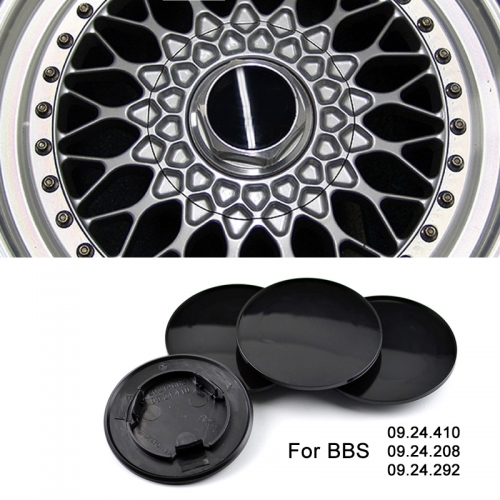 80mm(3.17in) BBS Wheel Center Caps #09.24.410