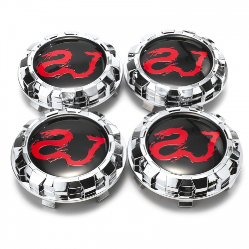 83mm (3.27in) Snap-On Gragon Emblem Wheel Center Caps For GMC Chevrolet