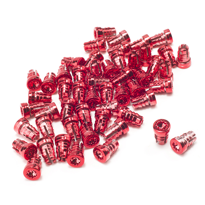 100pcs 10mm 0.39in Wheel Rivets Nuts Lip Replacement For 7.9mm 0.31in ...