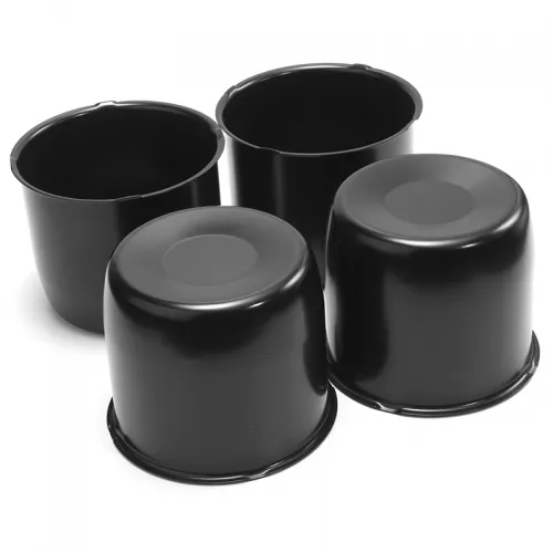 4.25 Push Through Center Caps for 4.25" Trucks Trailers Rims Bore 3.66" Height