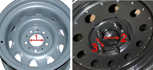 85mm(3.35in) Push Through Center Cap for 3.35" Trailer/Truck Rims Center Bore,2.68" Tall - 20274220 2 format,webp