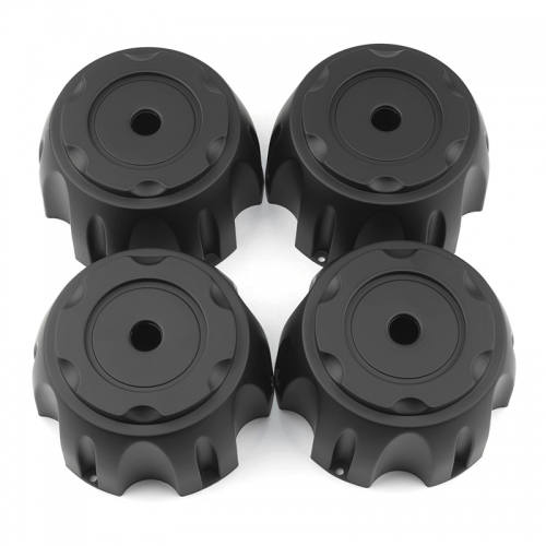4pcs 128mm(5.04in) Wheel Center Cap for HPD FORD Wheels HD Off-Road V1 Black Hupcover