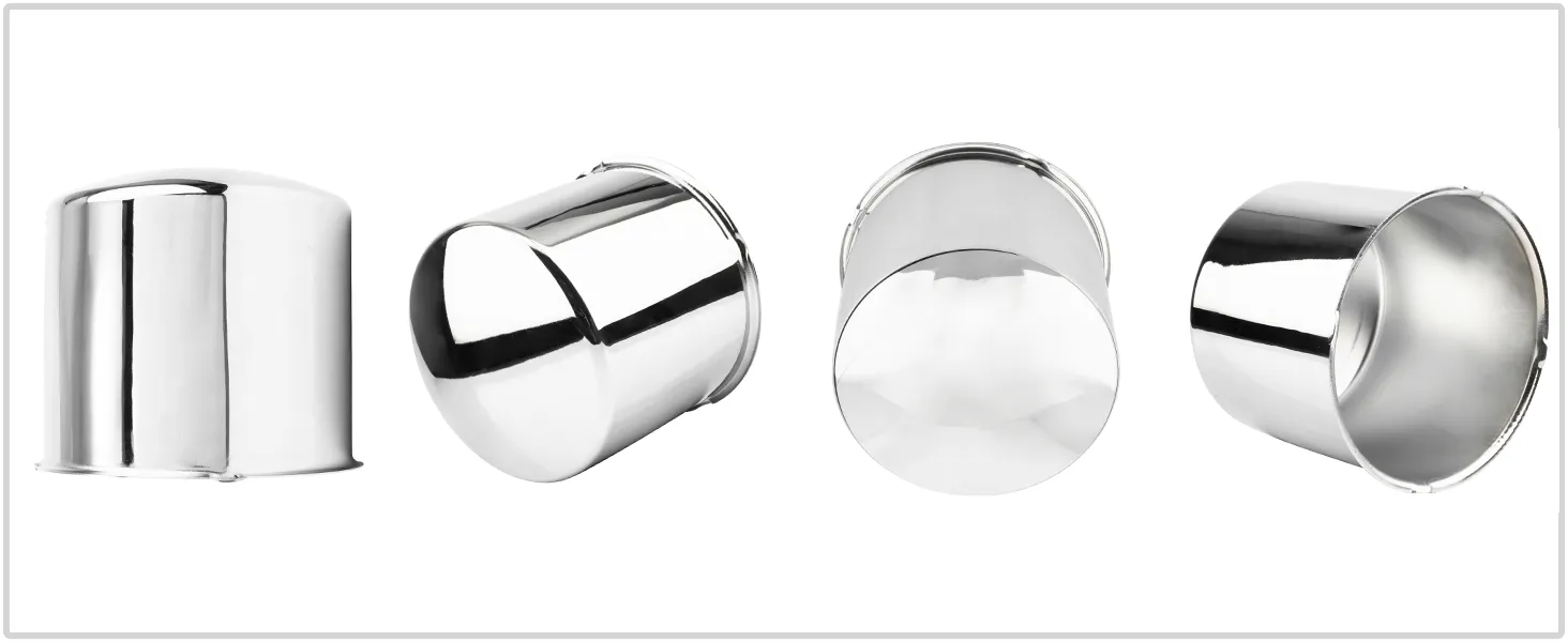 130mm(5.15in) Push Through Center Cap for Truck/Trailer Wheel Rims 5.15" Center Bore 4.95" Height Universal Hupcap - 20274222 3 format,webp