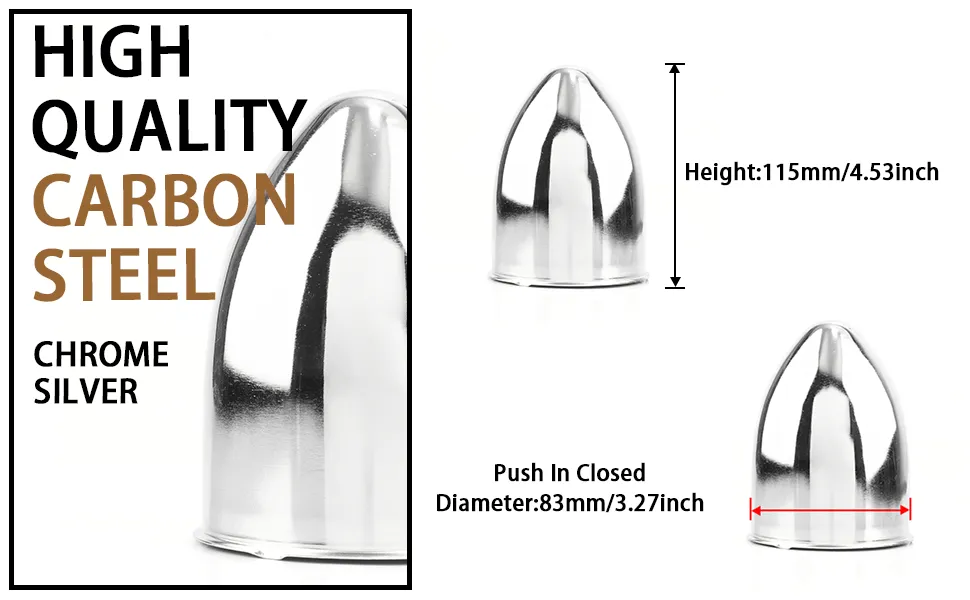 83mm(3.27in) Push Through Center Cap for 3.27" Center Bore 4.53" Tall Truck/Trailer Wheel Rims Center Hub Caps - 20274233 1 format,webp