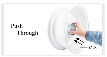 Aluminum Wheel Center Caps for 3.27" / 4.25" / 5.15" Bore - 20274301SVx2 5 format,webp