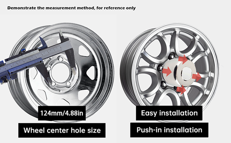 RV Wheel Center Cap