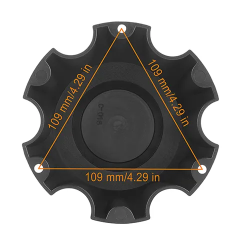 4pcs 137mm(5 6/16in) Black Wheel Center Cap for C-018 Hub Cover - 20214748 2 black wheel center cap