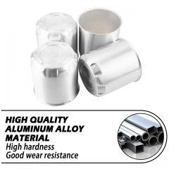 RhinoTuning  Aluminum Trailer Wheel Center Caps for 3.27" / 4.25" / 5.15" Bore