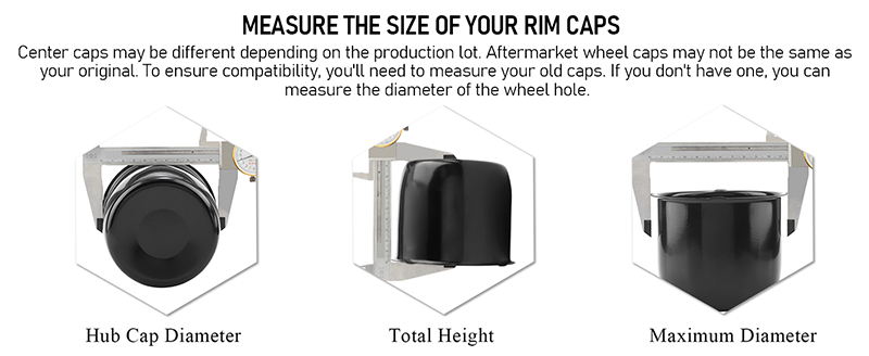 4.25 Push Through Center Caps