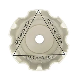 RhinoTuning 4Pcs 111mm 4 11/32in Silver Wheel Center Caps Replacement - 20214678SV 2 Silver Wheel Center Caps