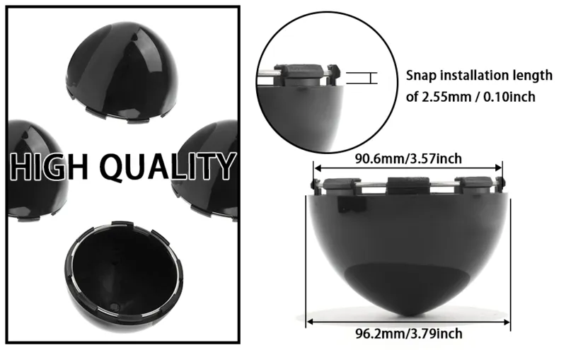 4pcs for 96mm 3.79in for Ultra Motorsports Wheels Center Caps #89-0401 - 20280025 1 ultra motorsports wheels center caps