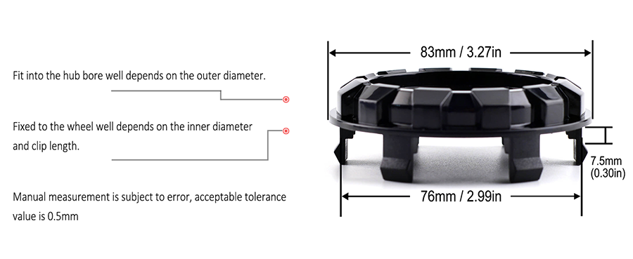 For Tesla Cybertruck Wheel Center Caps and lug nut covers