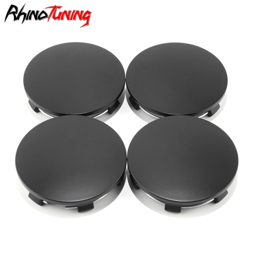 4pcs 83mm 3  1/4in Matte Black Wheel Center Caps for GMC Silverado Cybertruck