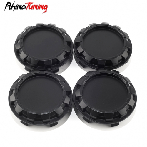 4pcs 83mm Matte Black Center Hub Caps for Chevy Avalanche GMC Sierra Cybertruck