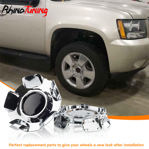 189mm 7.43in Wheel Center Hub Caps for Chevy Avalanche Suburban Silverado 1500 #19431542