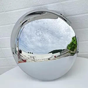 1pc 226mm 8 7/8in Semi Truck Replacement Top Cap for Rear Axle Cover - 20274122CH 3 Semi Truck Hub Covers