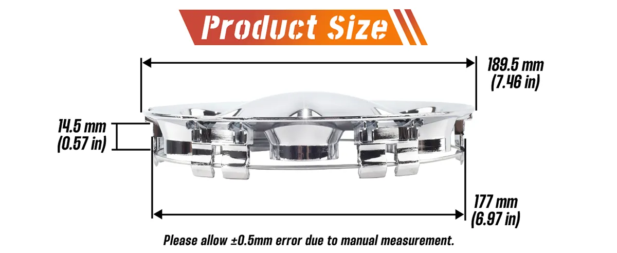 Toyota Tundra Tacoma Sequoia Wheel Center Caps #42603-0C30 4pcs or 1pc 190mm 7 7/16in - 20274240 1 Toyota Tundra Tacoma Sequoia Wheel Center Caps