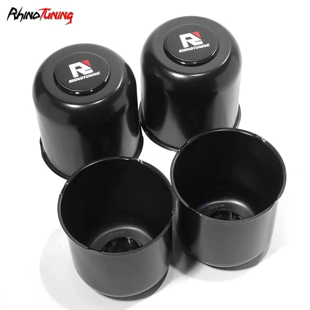 Matte Black - 4pcs