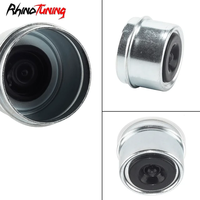 50.3mm 1.98in Trailer Dust Proof Wheel Cover for 1.98in Rim Bore 1.38in Tall