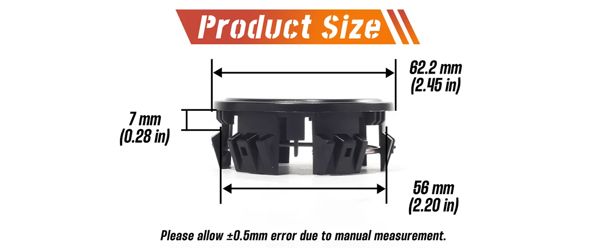 Toyota 18-24 Camry 19-22 Avalon 20-24 RAV4 Wheel Center Caps #PT280-03200-02 4pcs 62mm 2.45in - 20272054 1 Toyota 18-24 Camry 19-22 Avalon 20-24 RAV4 Wheel Center Caps