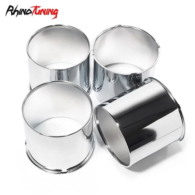 5.15in Opened End Trailer Wheel Center Caps Push Thru Hub Caps for 5.15in Bore 4.69in Tall RV Truck Rims